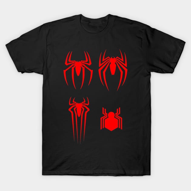 No Way Home Spider Sticker Pack T-Shirt by heyvisuals